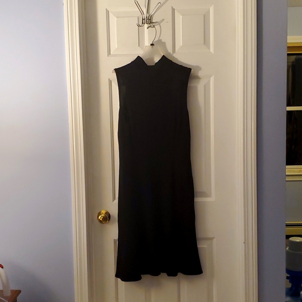 St. John Collection Size 8 Black Knit Dress